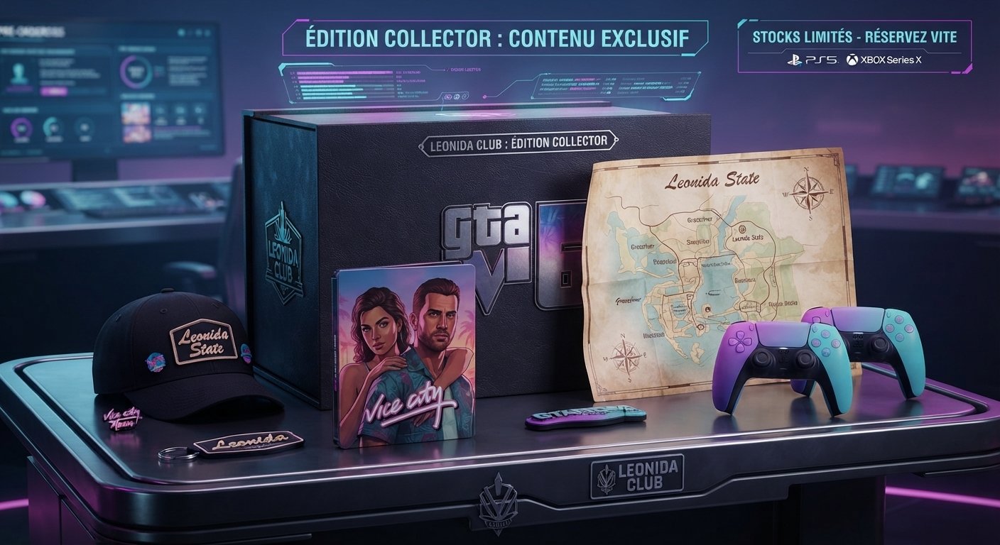 GTA 6 Précommandes : Ce Que L’On Sait sur les Éditions Collector