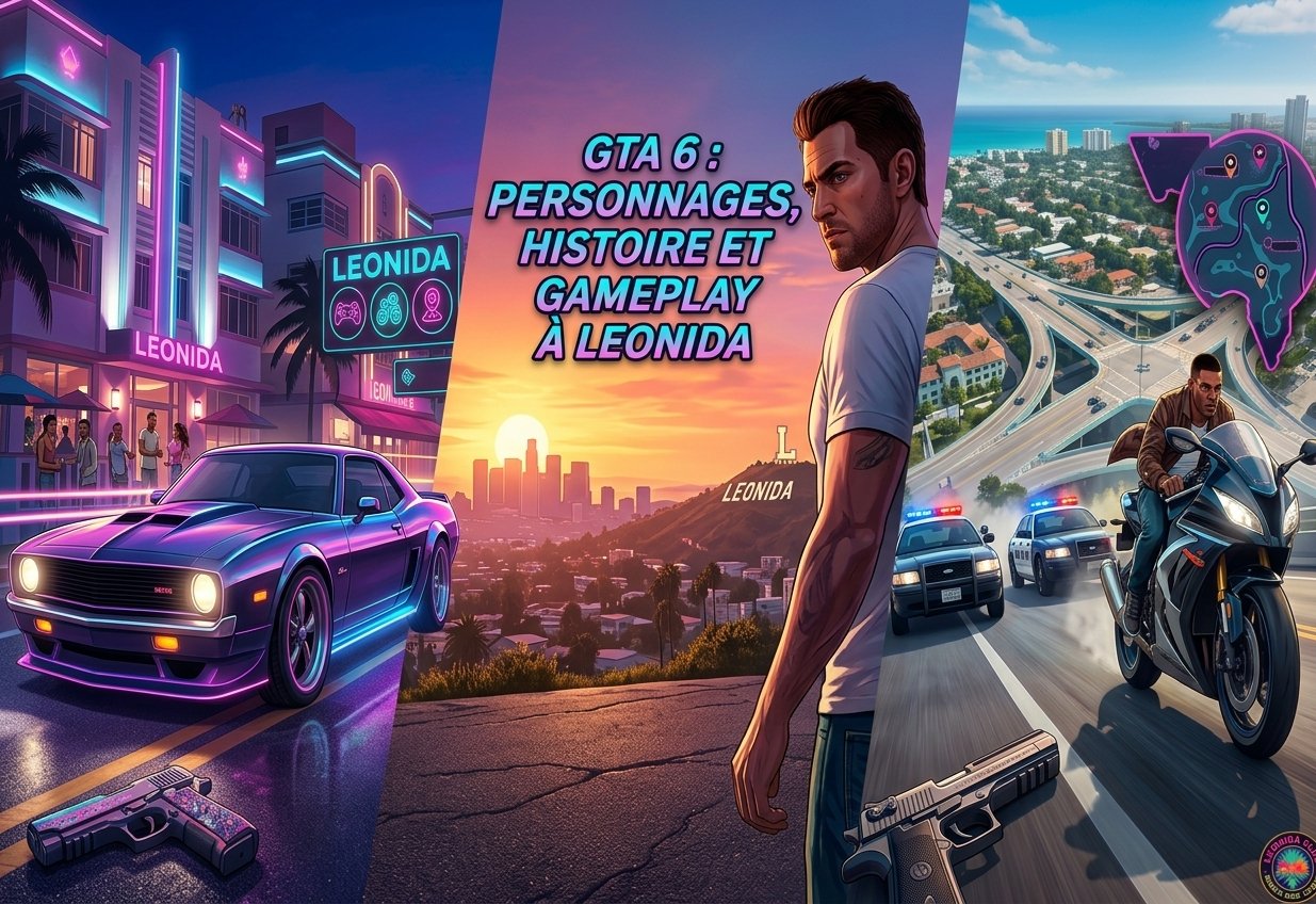 GTA 6 Personnages : Histoire, Casting et Gameplay à Leonida