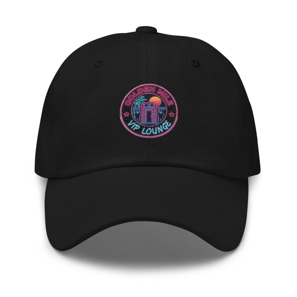 Casquette "Golden Mile VIP Lounge"